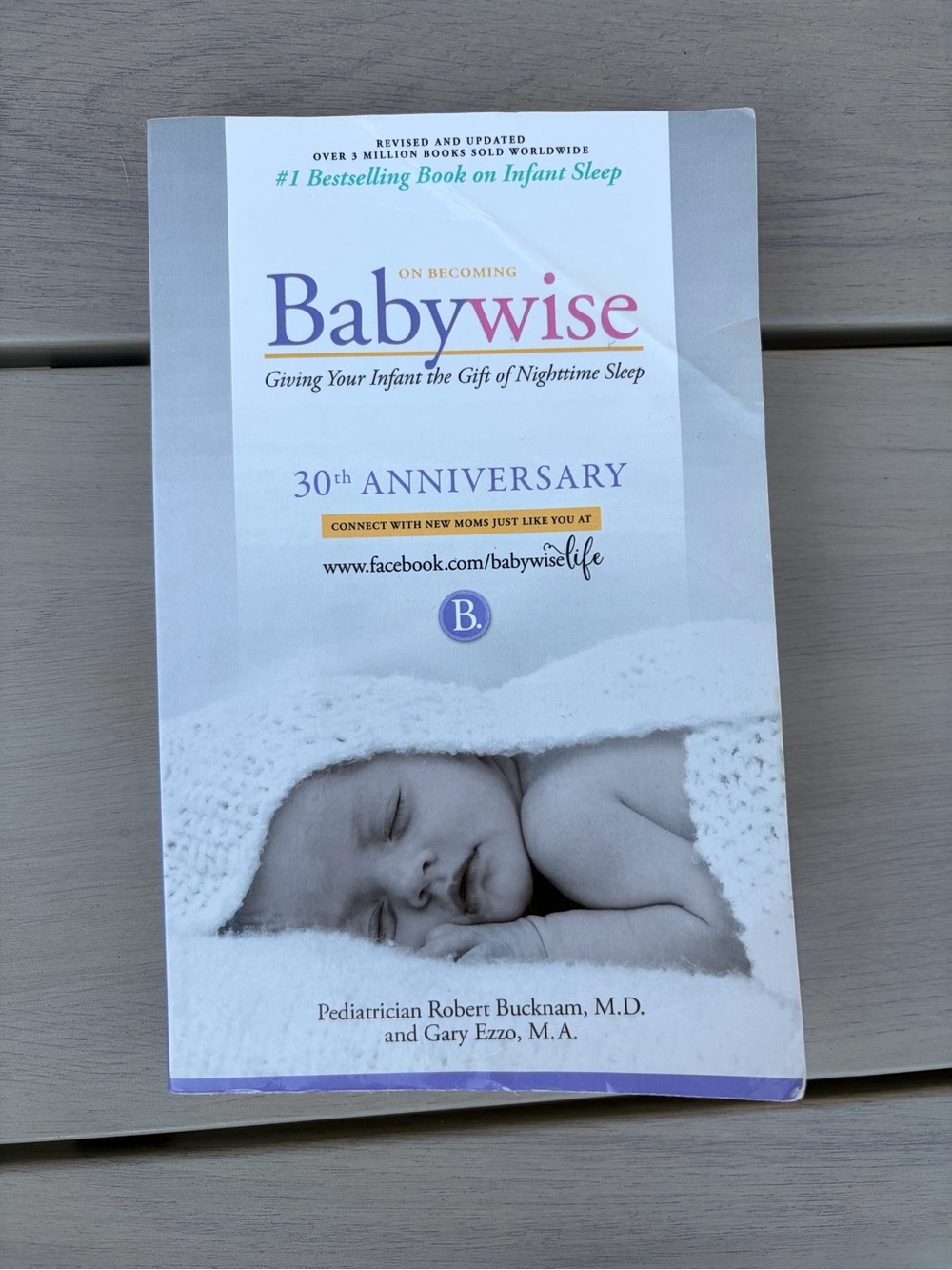 Babywise 30th Anniversary Paperback - White & Purple Cover